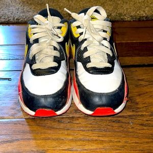 Nike Orange, yellow, black